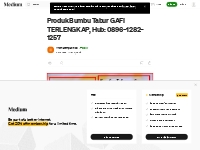 Produk Bumbu Tabur GAFI TERLENGKAP, Hub: 0896–1282–1257 | by Aromaremp