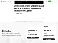 Unraveling Security Challenges and Best Practices With Top Website Dev