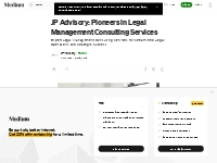 JP Advisory: Pioneers in Legal Management Consulting Services | by JP 