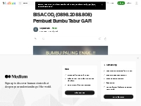 BISA COD, (0898.2088.808) Pembuat Bumbu Tabur GAFI | by Nopianbiano | 