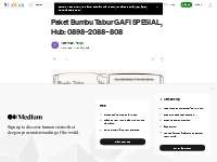 Paket Bumbu Tabur GAFI SPESIAL, Hub: 0898–2088–808 | by Yoni Anan | Me