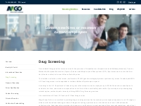 Drug Screening   Mega Group Online