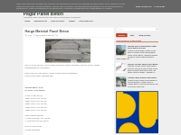 Harga Material Panel Beton ~ PT Megah Beton Indonusa -Pabrik Pagar Pan