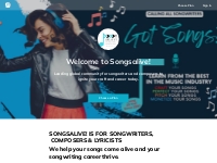 Welcome to Songsalive!