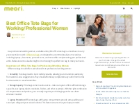 Best Office Tote Bags for Working