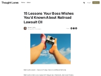 15 Lessons Your Boss Wishes You'd Known About Railroad Lawsuit Cl