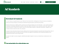 Ad Standards - Metroland Media