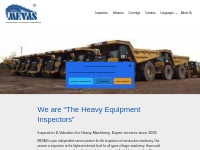 Global Heavy Machinery Inspection Service » Equipment Appraisal