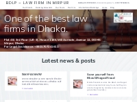 BDLP   Law Firm in Mirpur   One Stop Legal Solutions