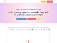Best Small Business Website Builder : 2024
