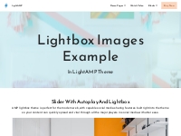 LightAMP Lightbox Images Template