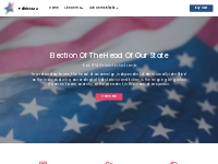 Election Basic HTML Website Example – PoliticsM4