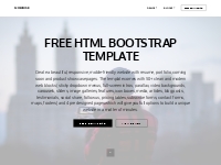 Free HTML Bootstrap Template