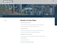 Cotton | Mogul Nonwoven, Spunbond, Meltblown and Composite fabrics