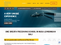 One Breath - Freediving school in Lembongan - Monkey Activities Lembon