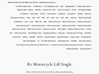 RV Motorcycle Lift