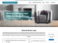 Motorola Router Login | How to reset Motorola router guide