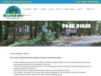 Campground Etiquette | Mountainaire Campground   RV Park
