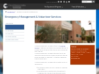 MV Fire Dept: Emergency Management   Volunteer Services