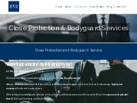 Bodyguard VIP Personal Protection | Close Protection Bodyguard