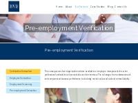 Pre Employment Screening and Verification Malaysia