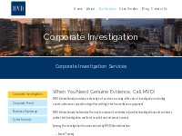Corporate Investigation Services Malaysia - MVD International