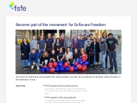 Become part of the movement for Software Freedom - FSFE
