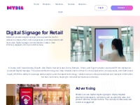 Digital Signage for Retail | In Store Digital Signage