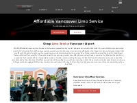 Cheap Limo Service Vancouver | Limousine Service Vancouver