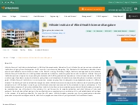 Hillside Institute of Allied Health Sciences Bangalore