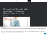 Elevating Your Wellness: Unveiling the Excellence of Performance Physi