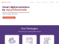 Smart Digital Solutions by Top Professionals - Mystery Monks