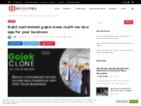 Build customized gojek clone multi-service app for bussines