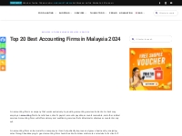 Top 19 Best Accounting Firms in Malaysia 2024 | Accounting