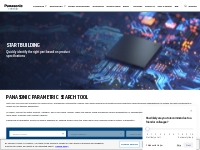 Parametric Search | Panasonic Industrial Devices