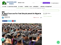 10 Best Courses For Fast Employment In Nigeria (2024) - Nigeria s Fast