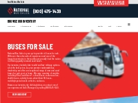 Bus Sales | Buses for Sale | Bus Dealership | National Bus Sales