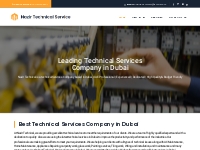 Best Technical Services Company in Dubai | +971501298241