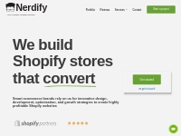 Nerdify: a Shopify Optimisation Consultancy