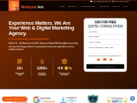 Best Web Design   Digital Marketing Agency - Netlynx Inc.
