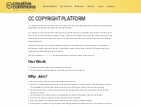 CC Copyright Platform - CC Global Network