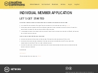 Individual Member Application - CC Global Network