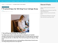 7 Trusted Steps for Writing Your College Essay Salary, Net worth, Bio,