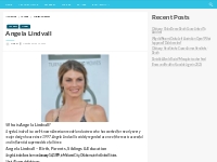 Angela Lindvall Salary, Net worth, Bio, Ethnicity, Age - Networth and 