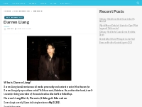 Darren Liang Salary, Net worth, Bio, Ethnicity, Age - Networth and Sal