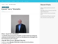 Gerald “Jerry” Sheindlin Bio, Net Worth, Height, Weight, Relationship