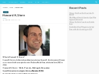 Howard K. Stern Bio, Net Worth, Height, Weight, Relationship