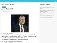 Jerry Falwell Jr Bio, Net Worth, Height, Weight, Relationship, Ethnici