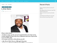 LaVan Davis Bio, Net Worth, Height, Weight, Relationship, Ethnicity