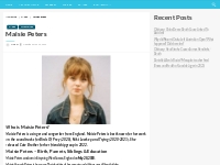 Maisie Peters Bio, Net Worth, Height, Weight, Relationship
